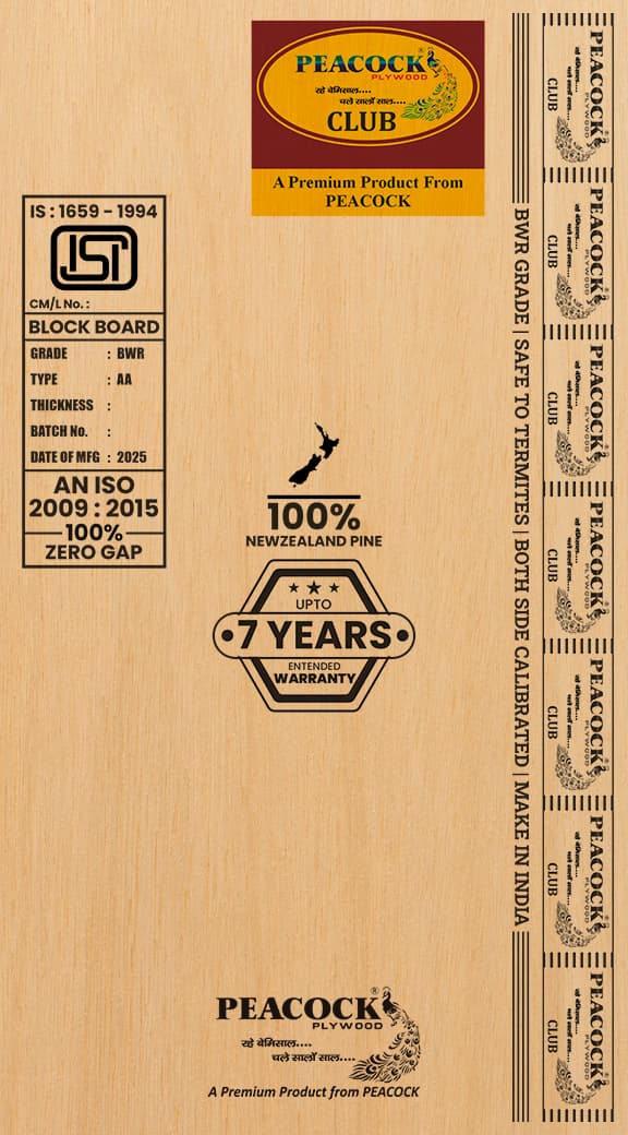 Peacock Block Board